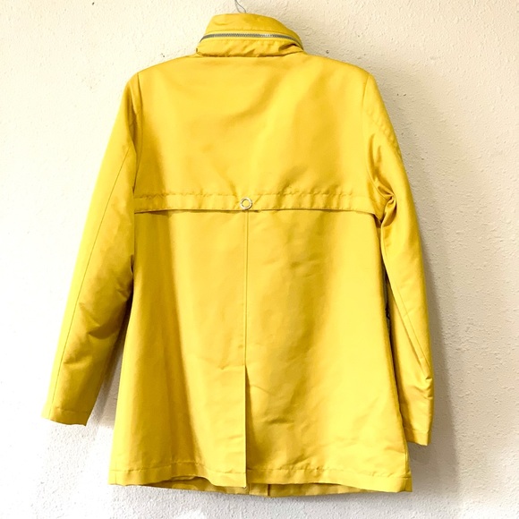 Weatherproof Yellow Fully Lined Raincoat Small Excellent Condition - Picture 13 of 15